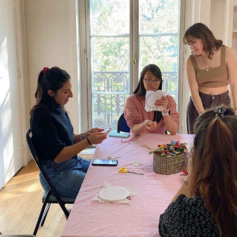 Bon cadeau : Atelier de broderie MARSEILLE