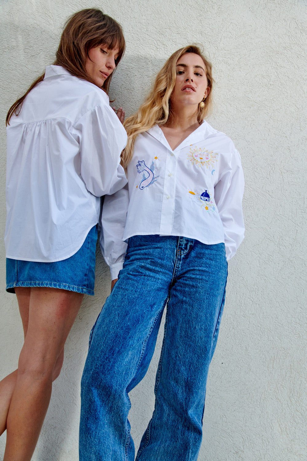 Chemise brodée Paloma