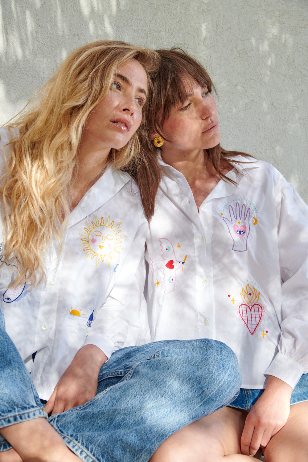 Chemise brodée Paloma