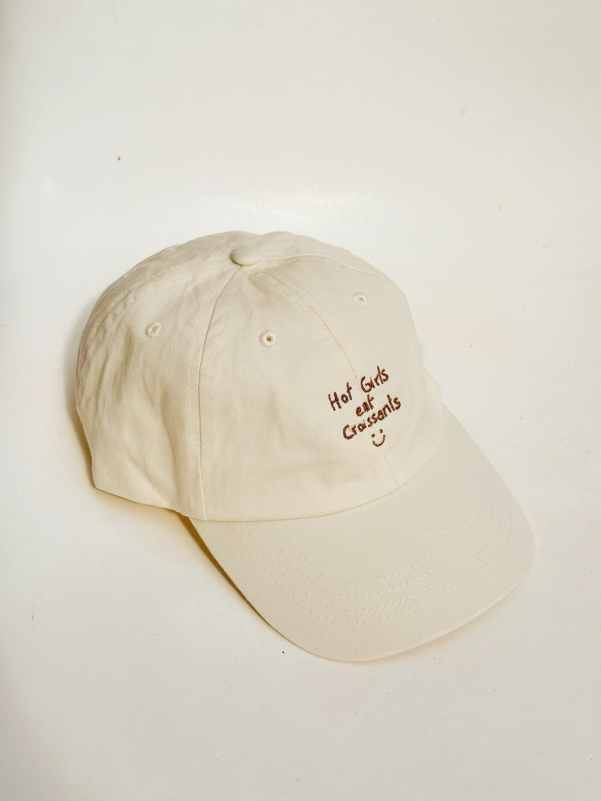 Casquette Hot girls eat croissants :)