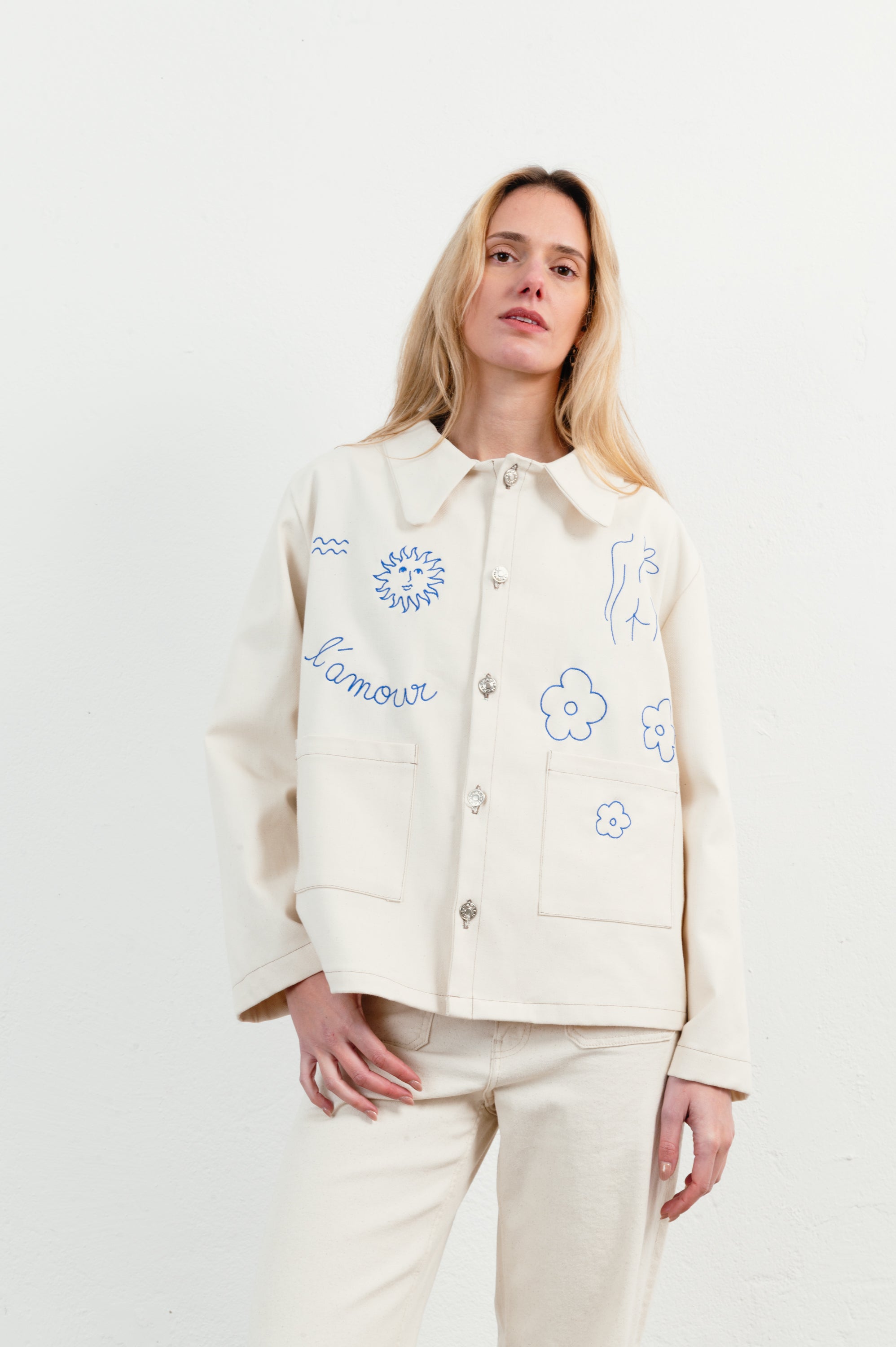 Zora embroidered shirt