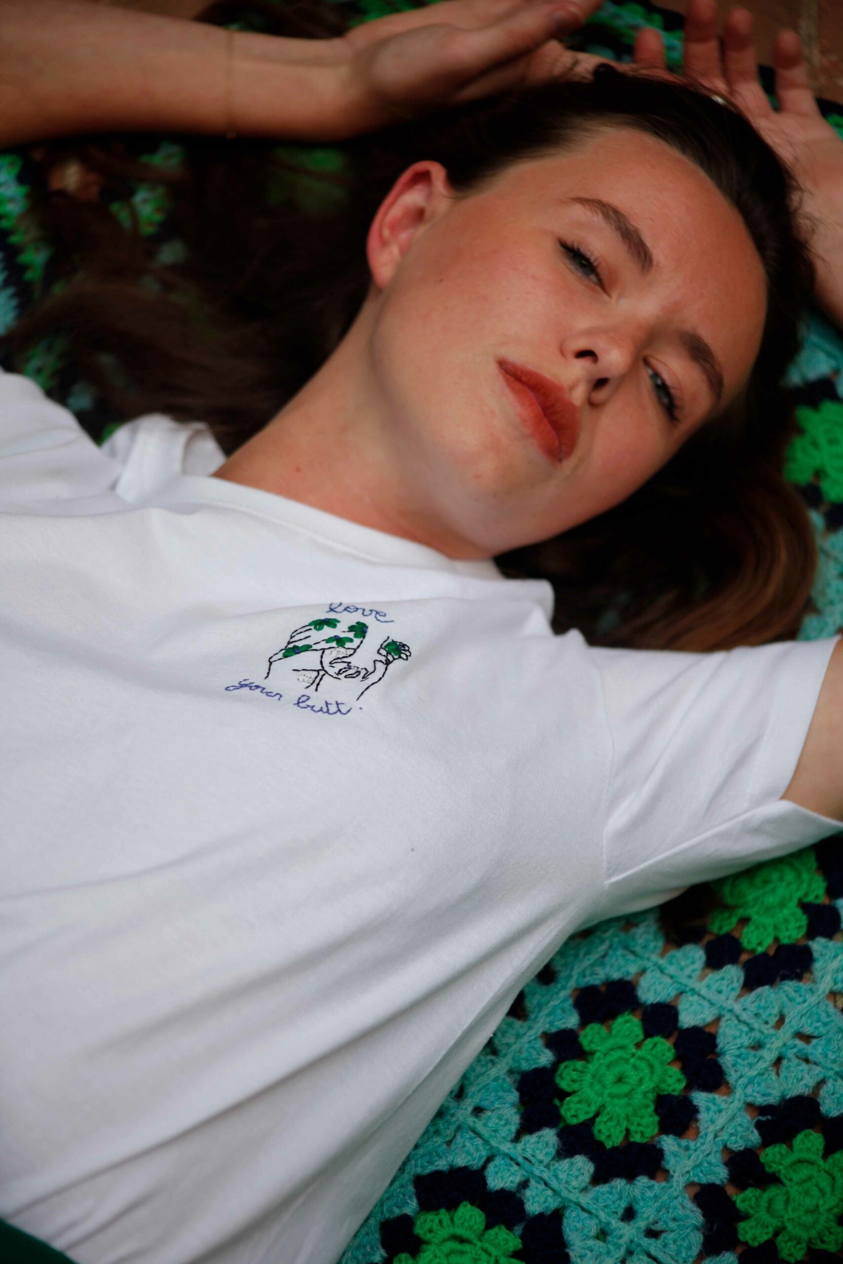 T-shirt Love your butt