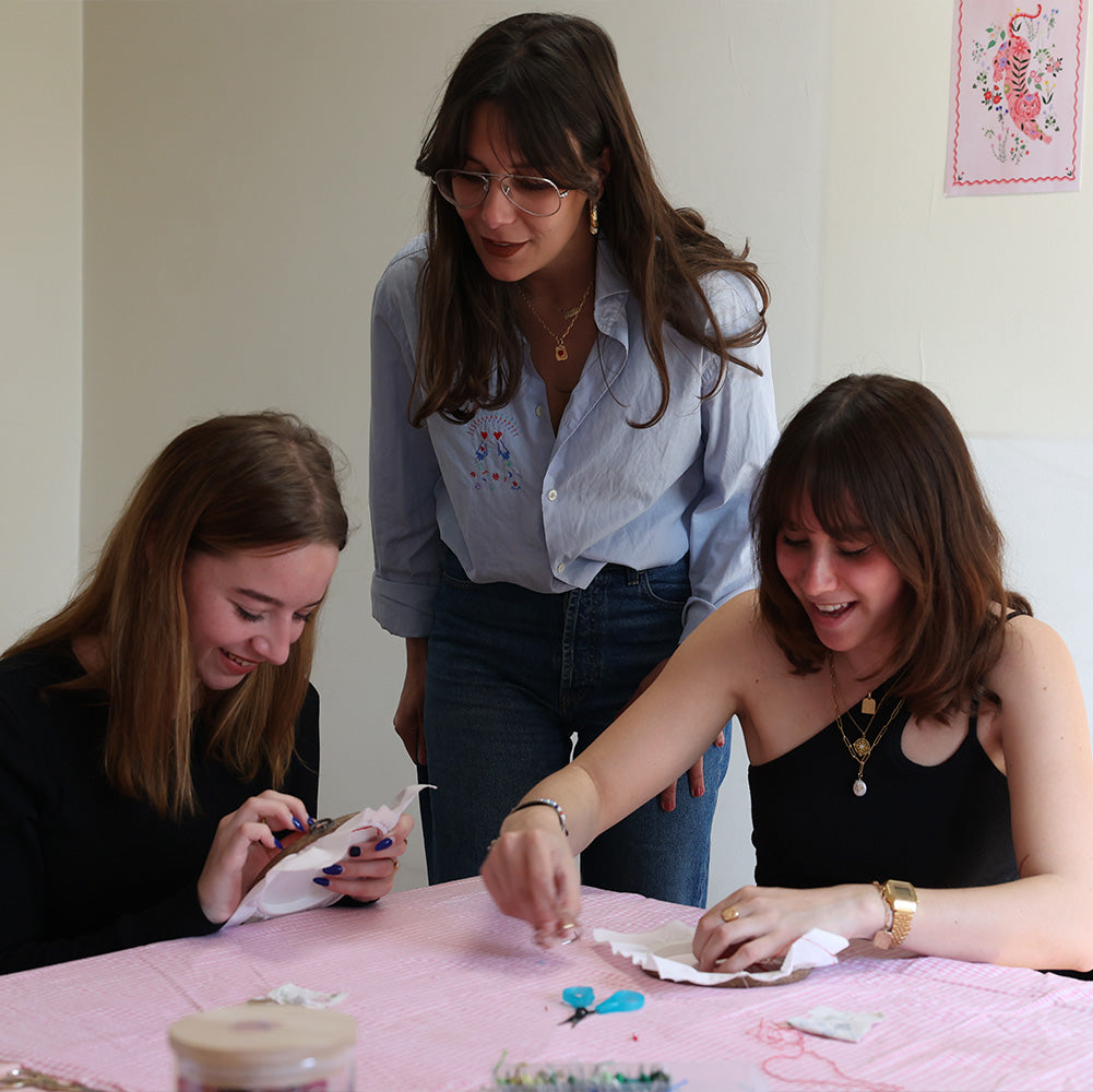 Bon cadeau : Atelier de broderie MARSEILLE