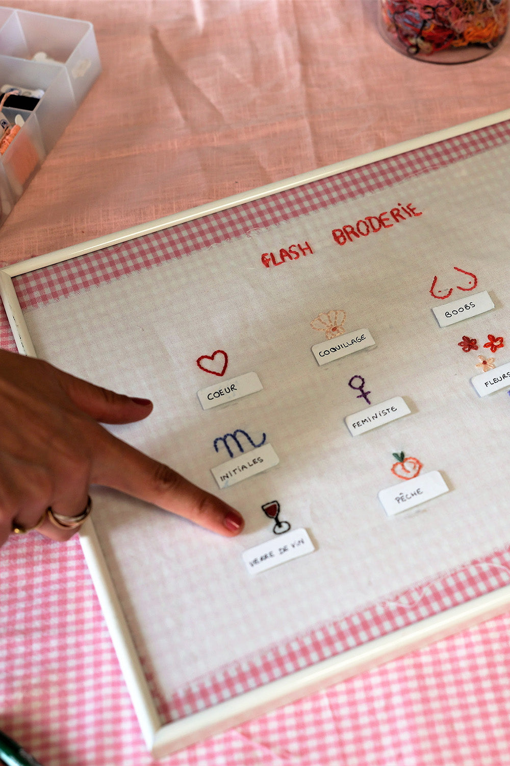 Atelier de broderie MARSEILLE