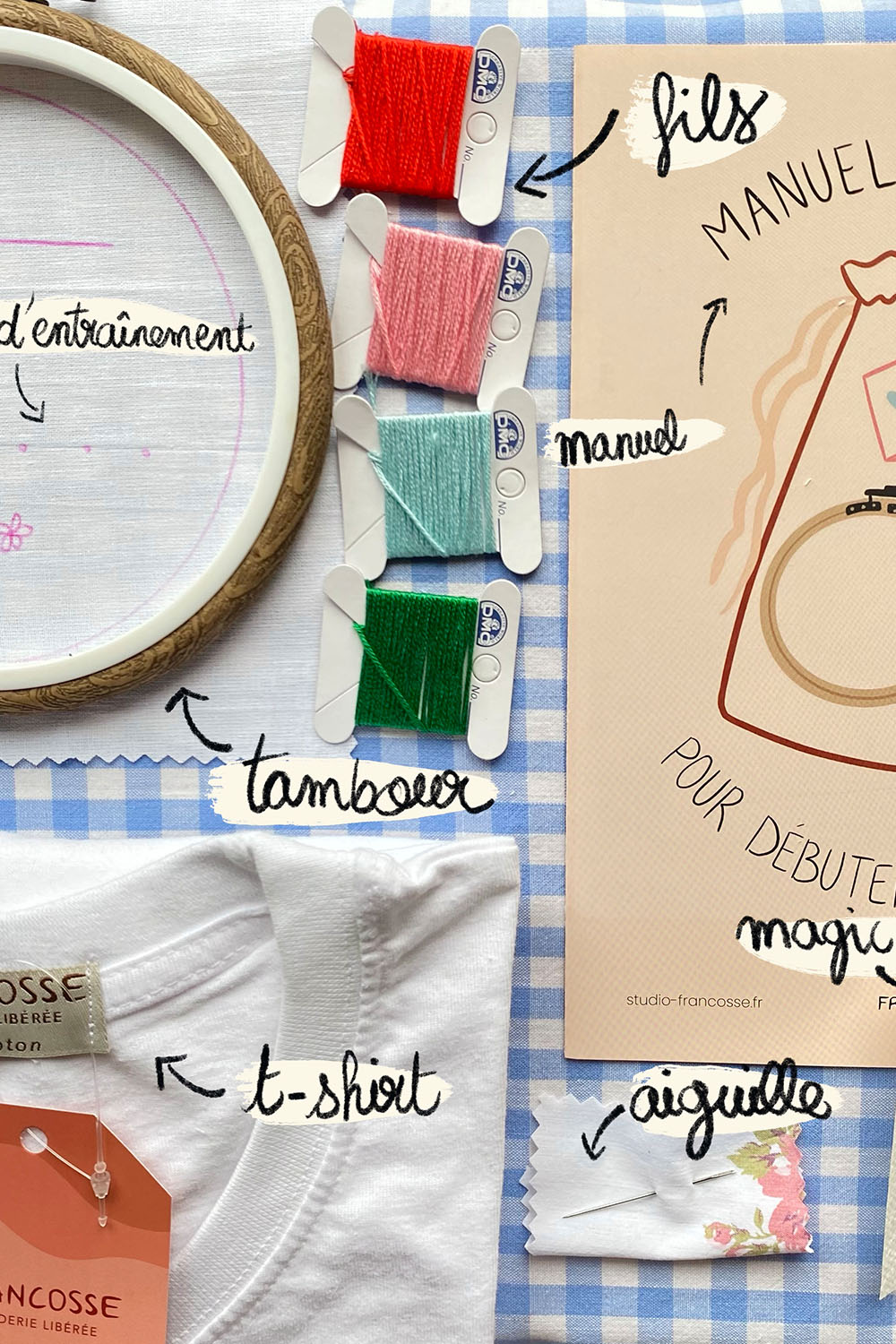 Kit de broderie "Love"