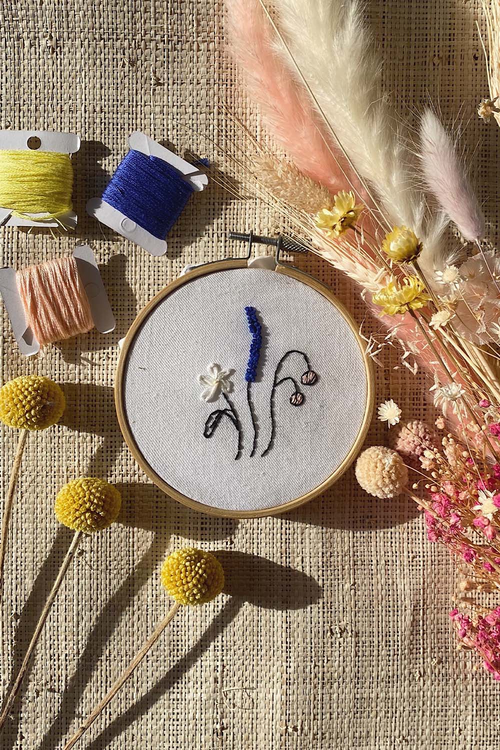 Kit de broderie "Bouquet"