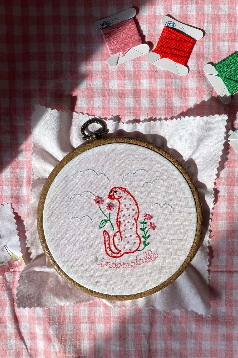 Kit de broderie "Le Léopard"