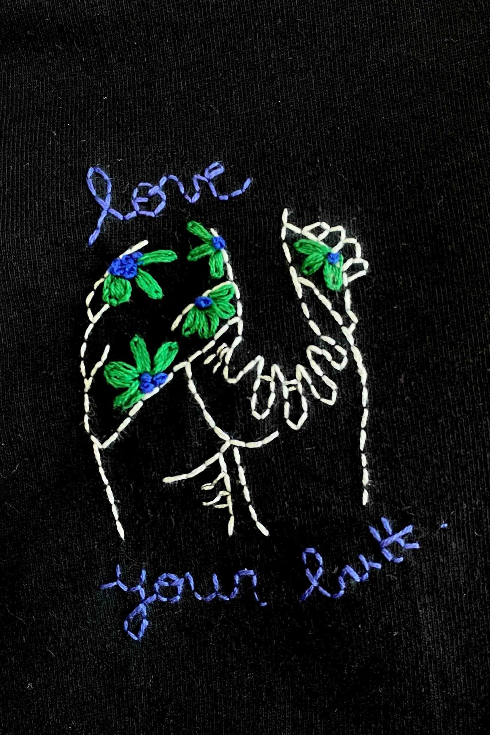 T-shirt Love your butt