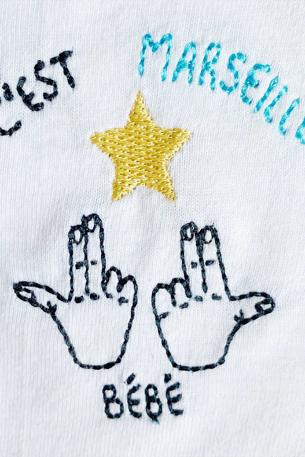 T-shirt Marseille Bébé!