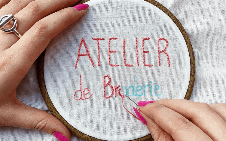 Les ateliers de broderie pour apprendre à broder à Marseille !