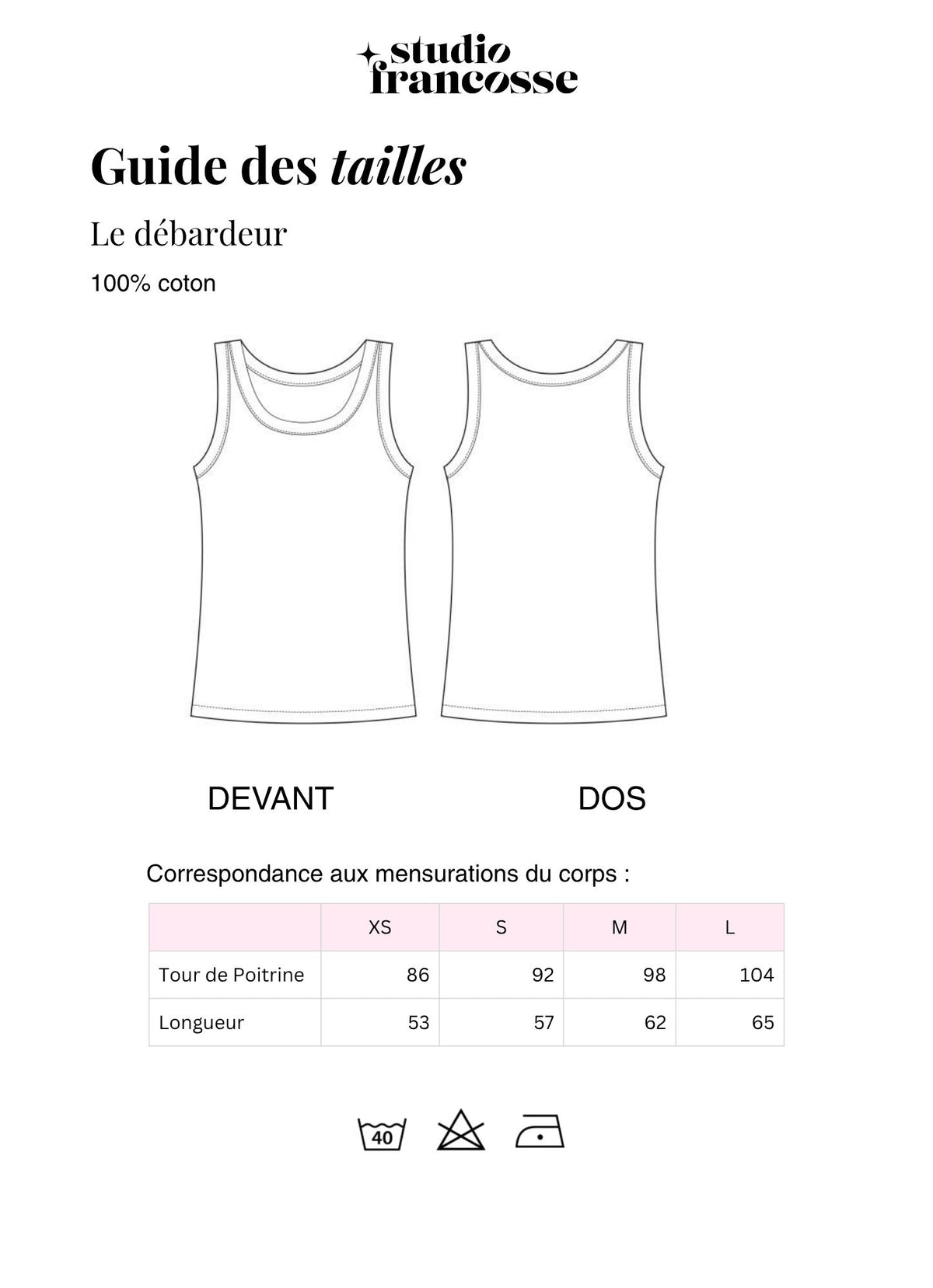 débardeur