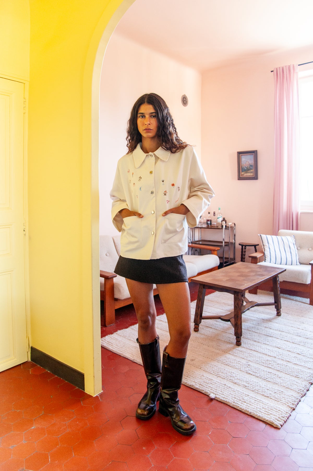 Veste Billie écru