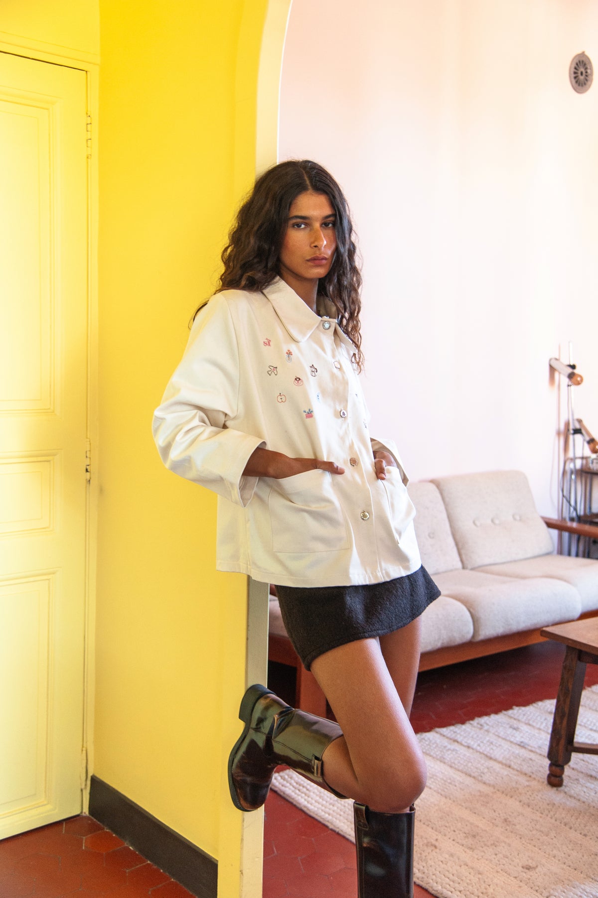 Veste Billie écru