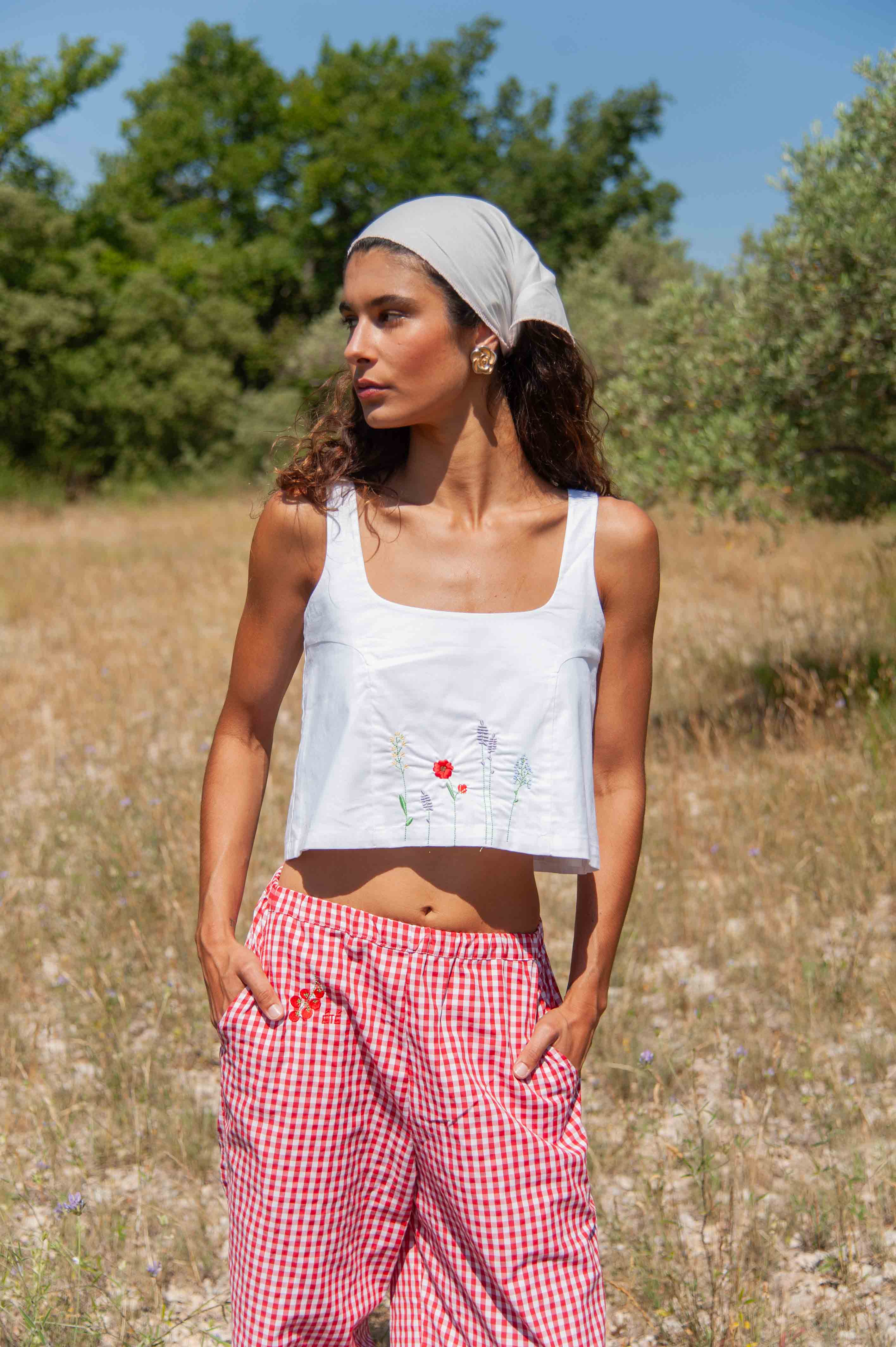 Top Olivia - Lavande