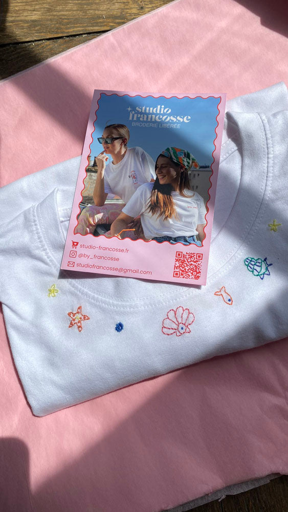 贝壳和甲壳类动物T恤