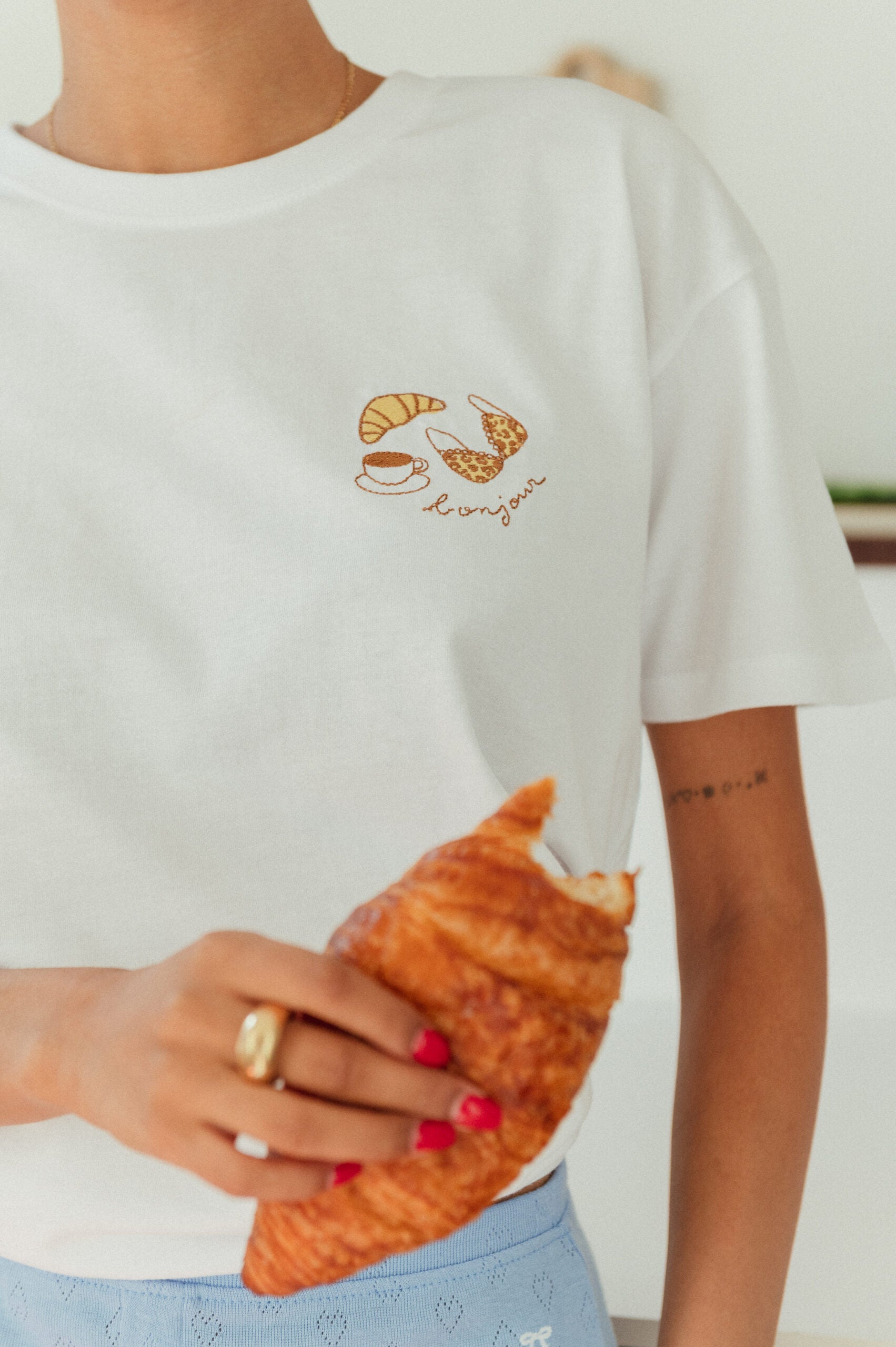 T-shirt Bonjour Paris