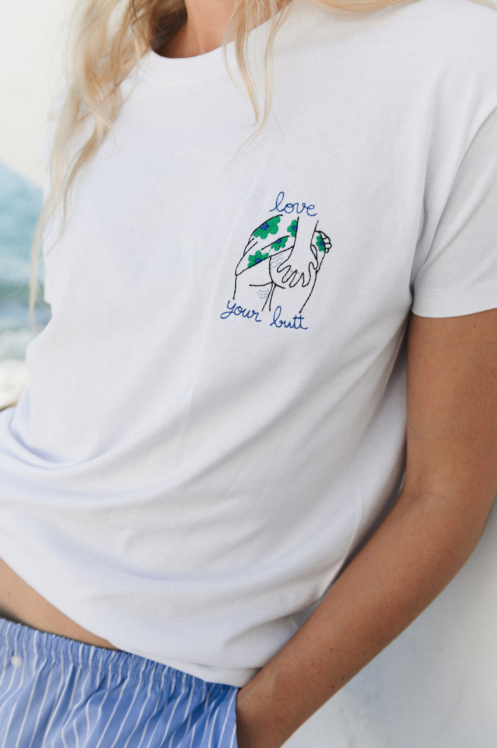 T-shirt Love your butt