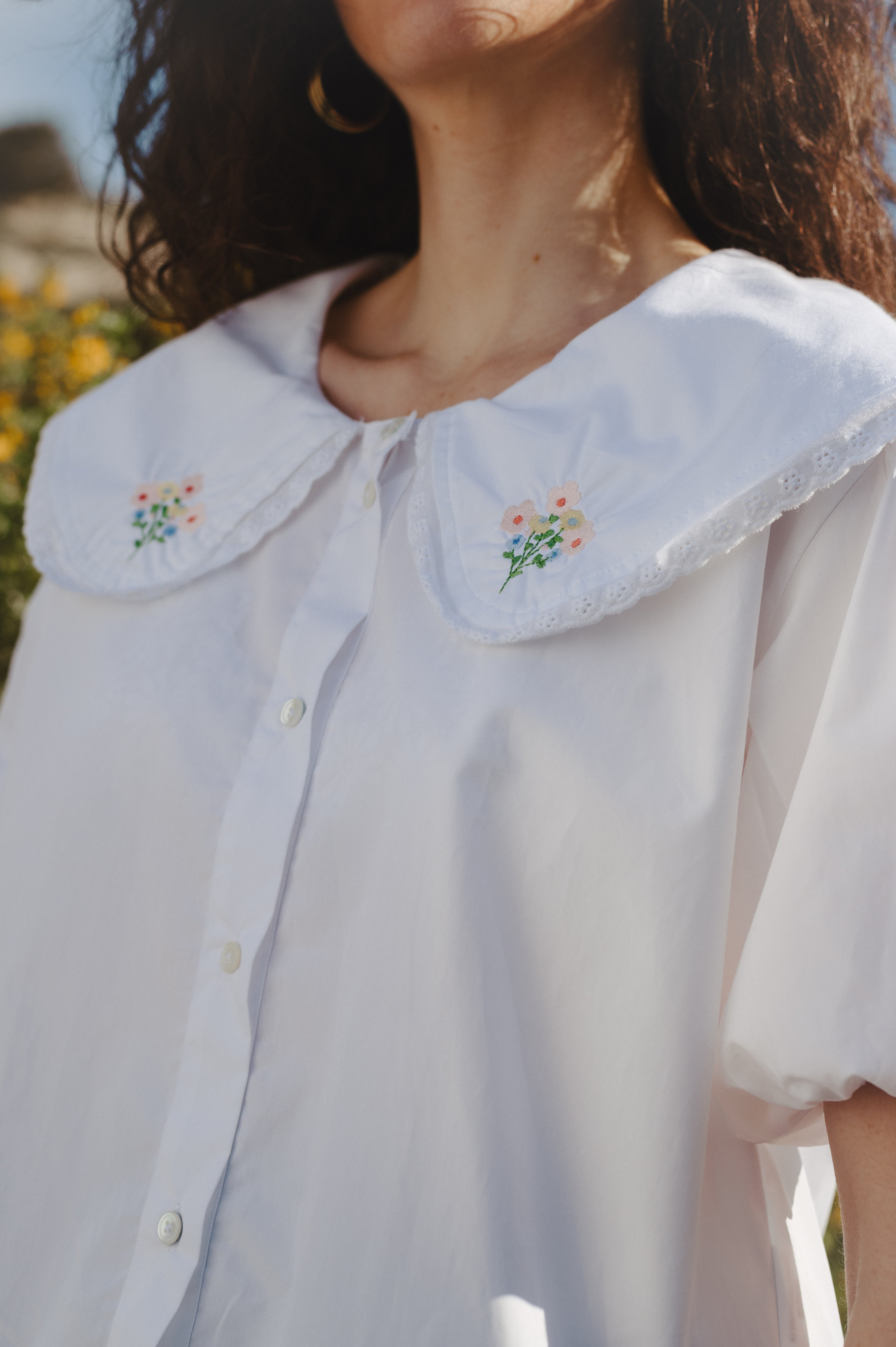 Zora embroidered shirt