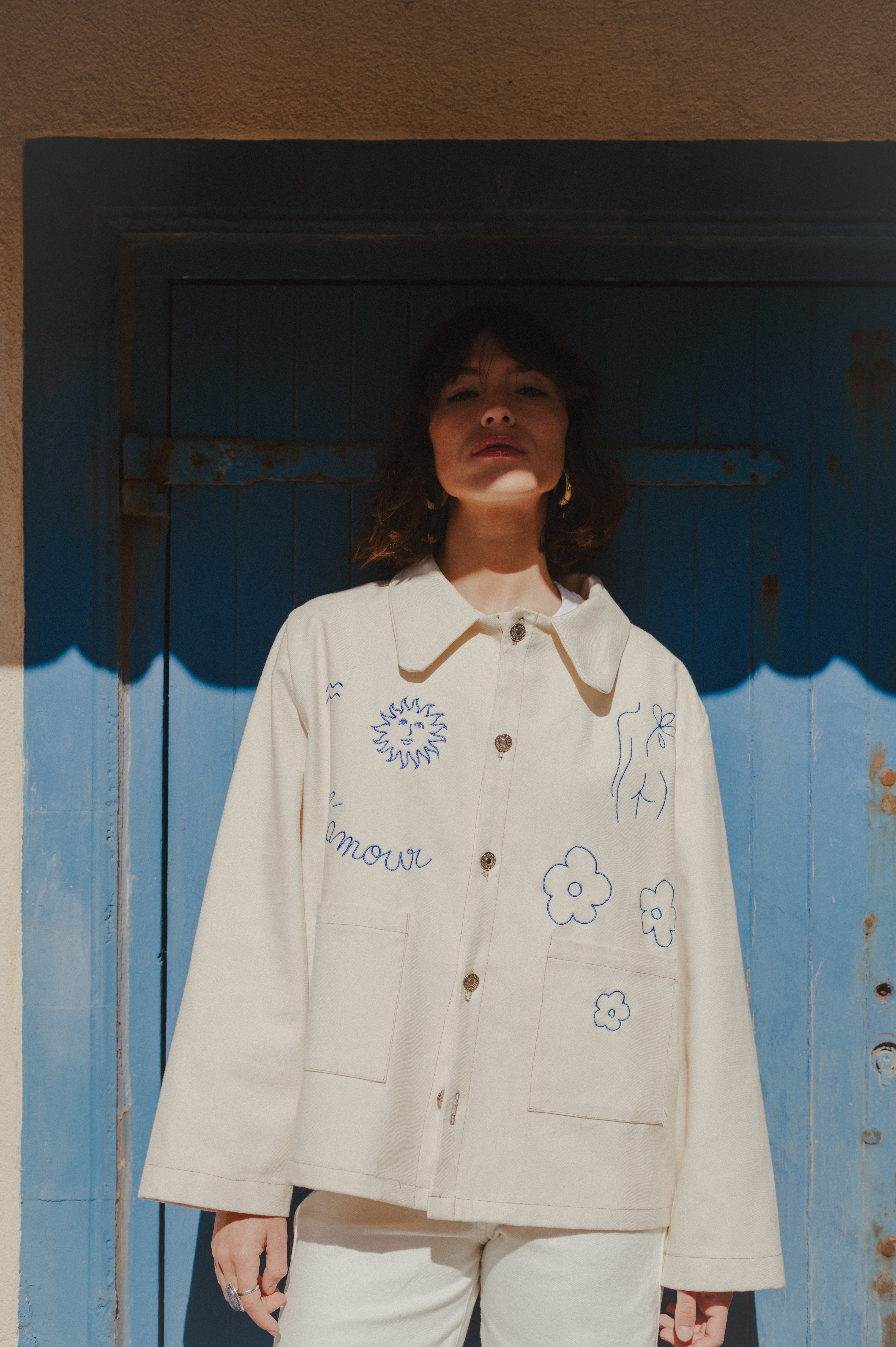 Zora embroidered shirt