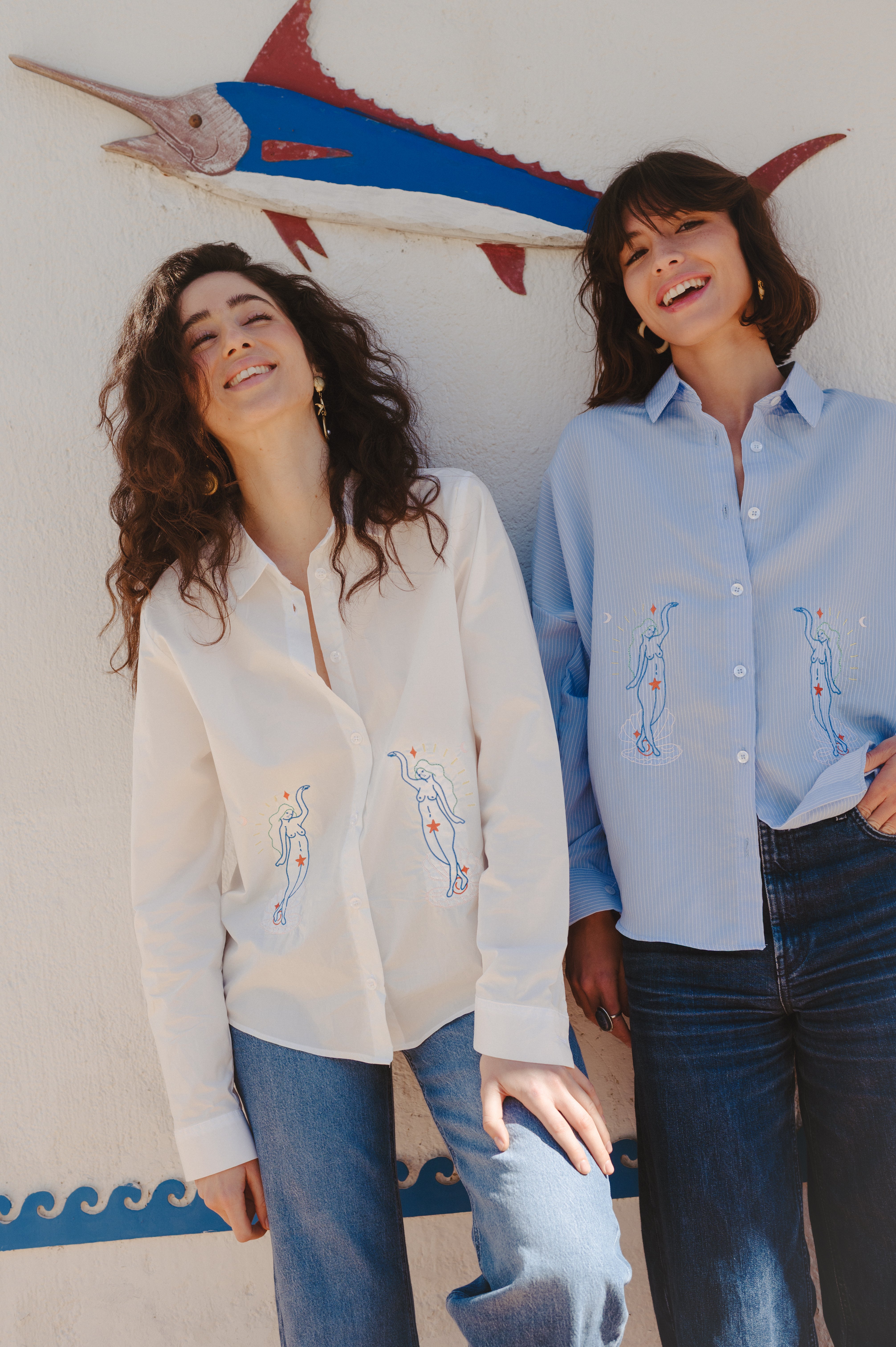 Zora embroidered shirt