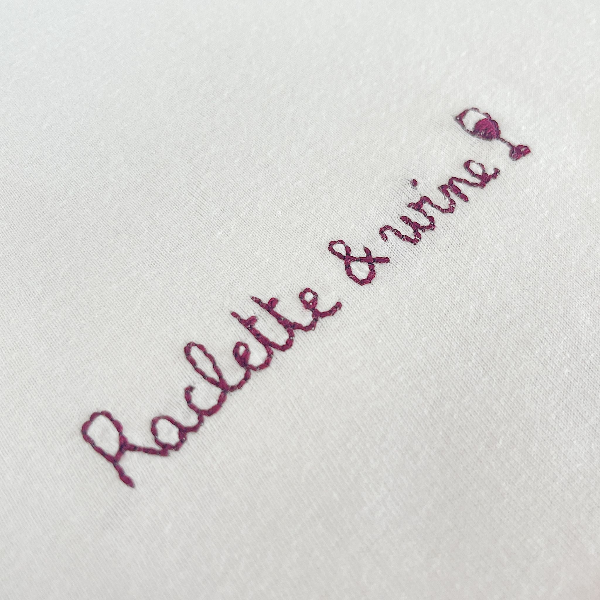 T-shirt Raclette & wine