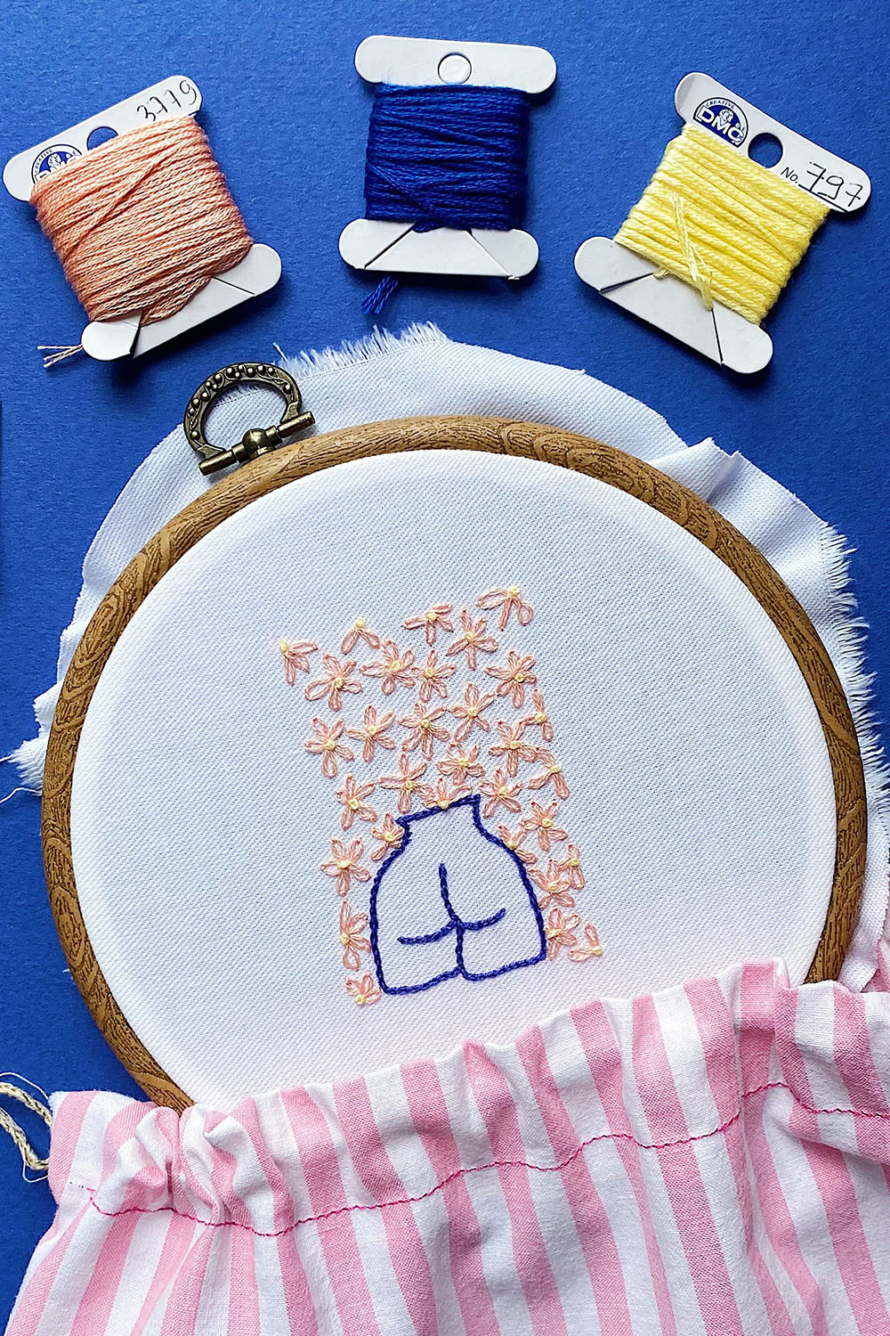 "Gaia" embroidery kit 