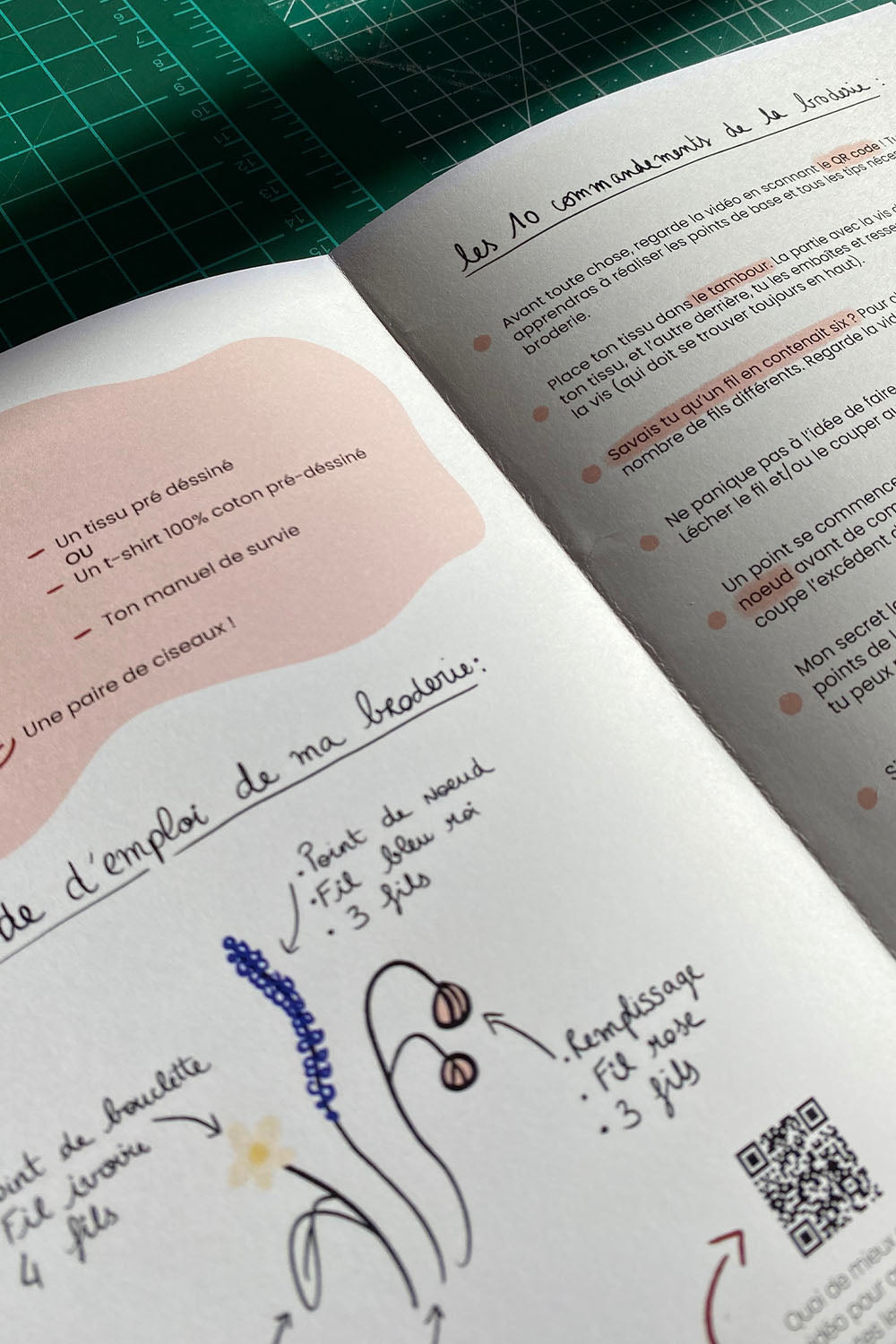 "The Reader" Embroidery Kit 