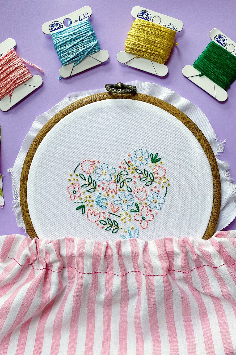 Kit de broderie "Garden Party"