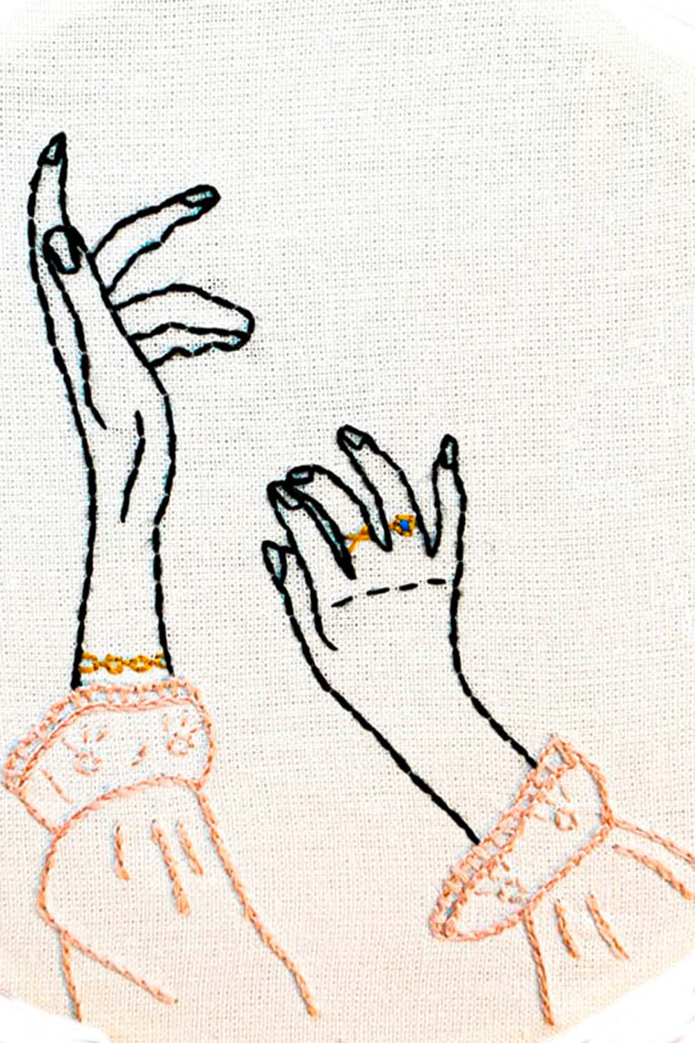 "Hands-Free" Embroidery Kit 