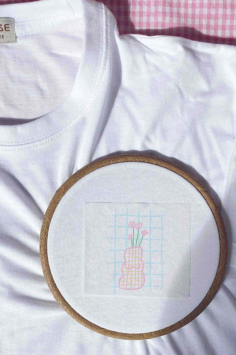 "Tulips" embroidery kit 