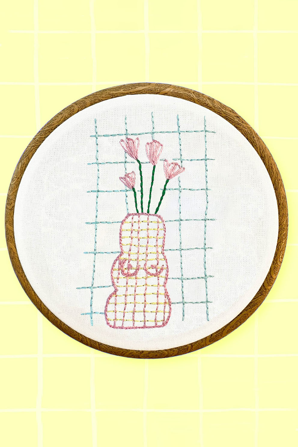 Kit de broderie "Les tulipes"