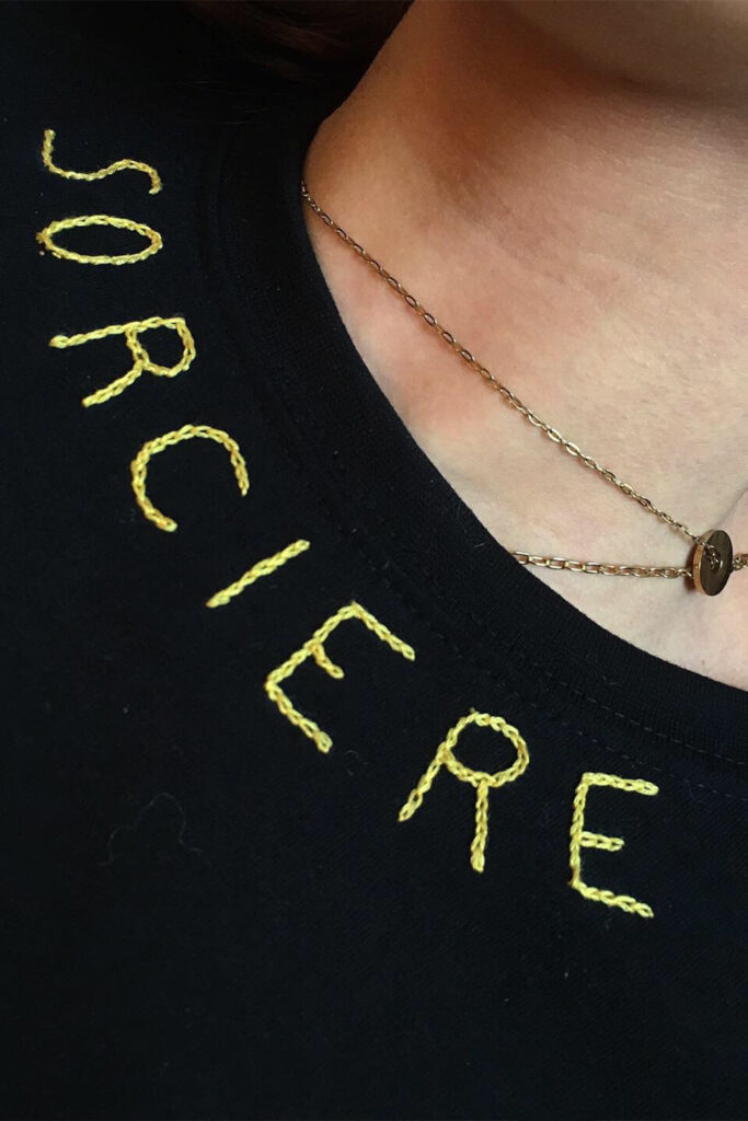 T-shirt Sorcière