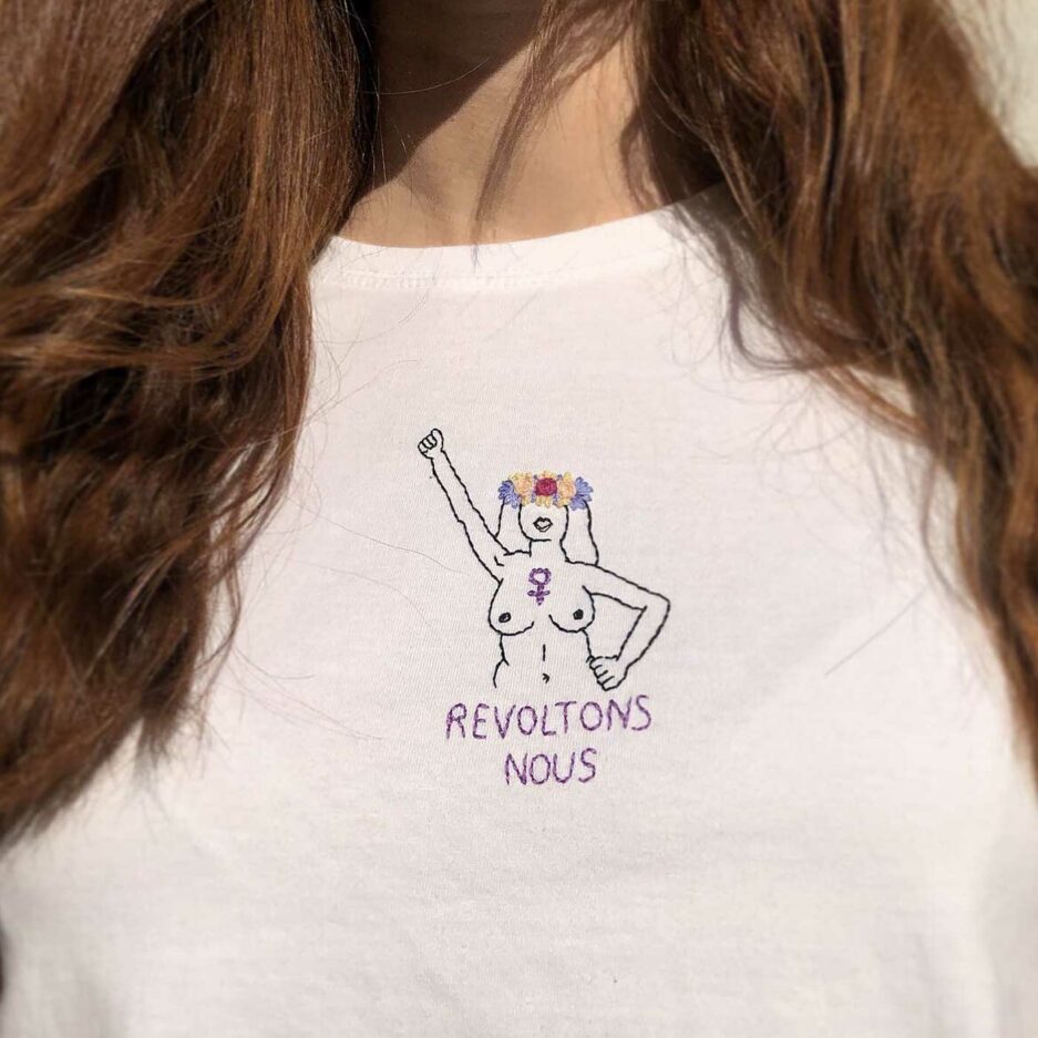 t-shirt féministe Révoltons nous