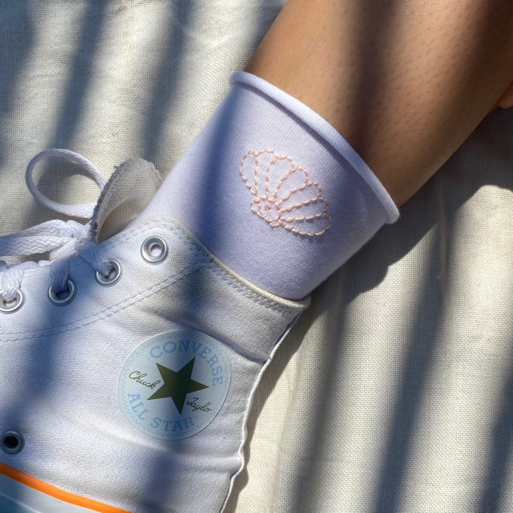 Chaussettes Coquillage