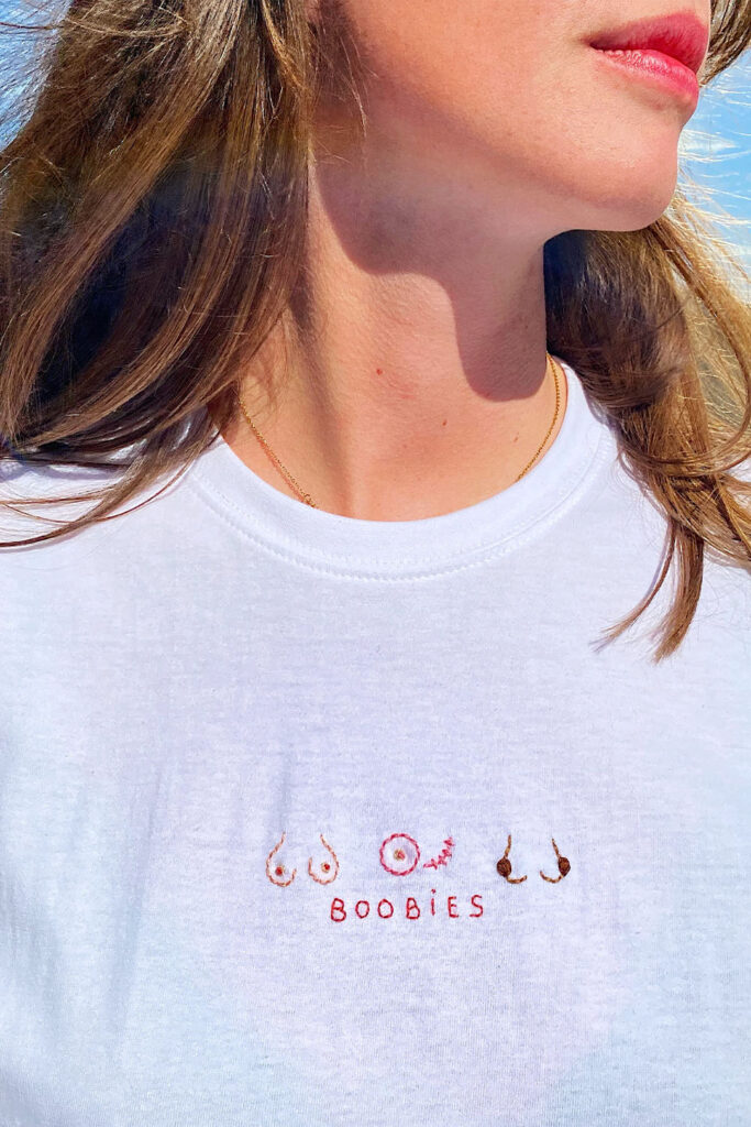 T-shirt Boobies - Octobre Rose