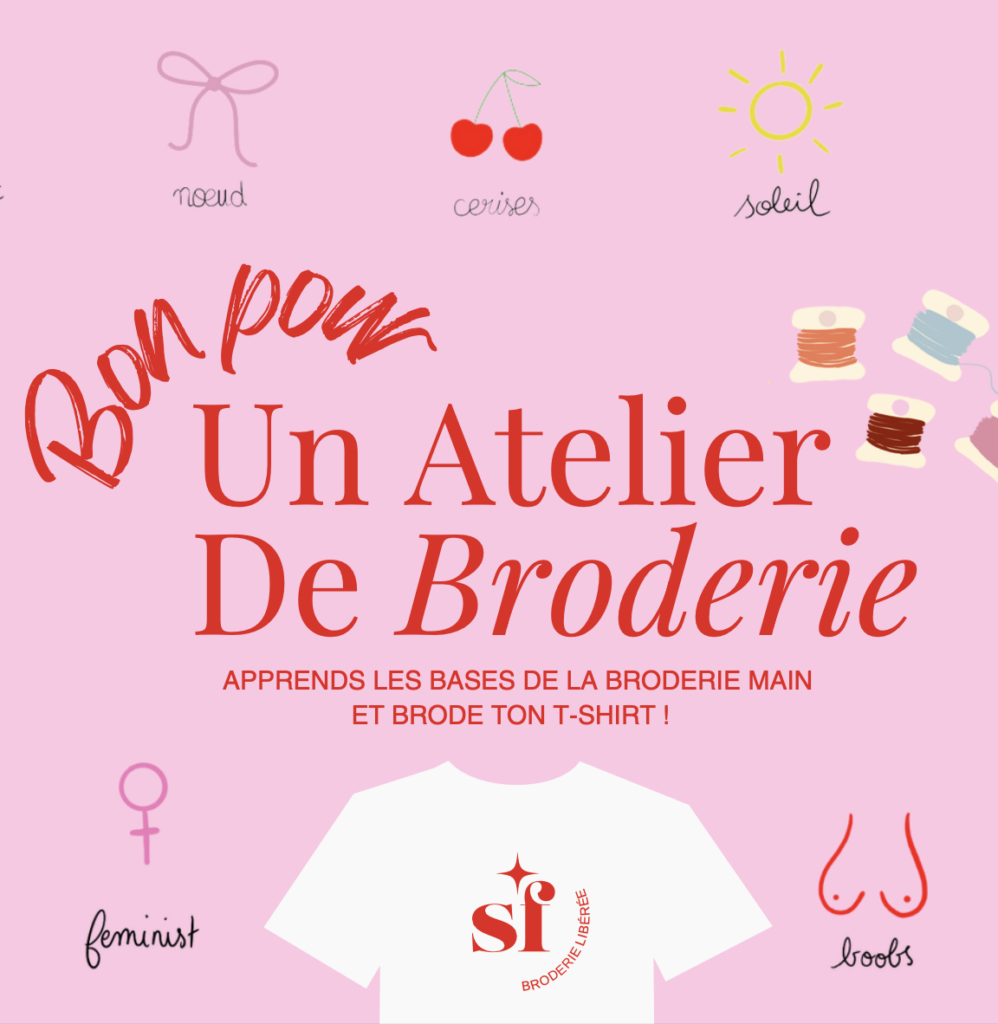 Bon cadeau : Atelier de broderie MARSEILLE