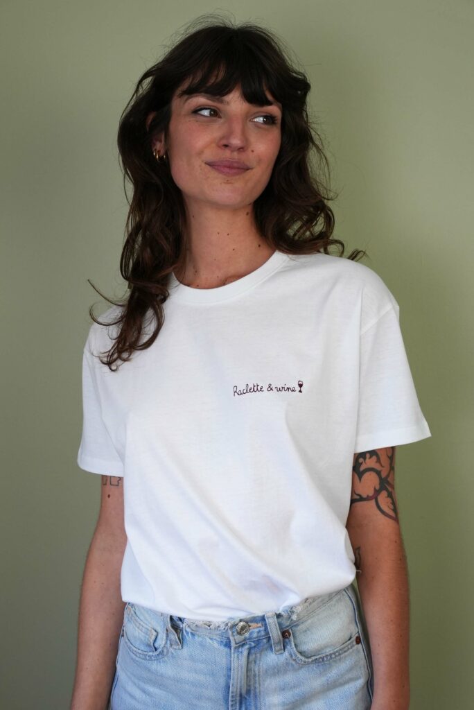 T-shirt Raclette & wine