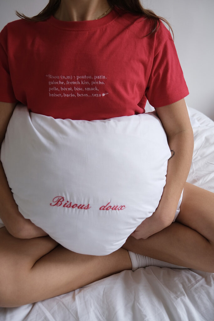 Taies d'oreiller message personnalisé