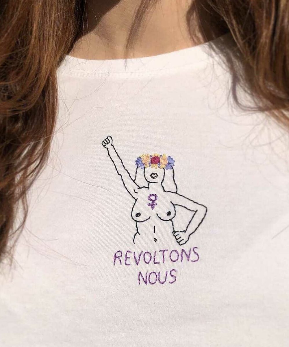 t-shirt féministe Révoltons nous